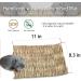 15PCS Grass Mat for Rabbit, Guinea Pig, Chinchilla, Squirrel, Hamster, Cat, Dog & Small Animals - Buy Online on GoSupps.com