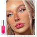 Hydrating Lip Glow Oil - Long Lasting Plumping Gloss - Tinted Balm Care for Dry Lips - Prevents Lines - 09 Raspberry - Buy Online on GoSupps.com