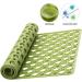 YINENN Non Slip Bath Shower Mat | TPE Safety Mat, Machine Washable, Soft Bathroom Mats | 30x17 Inch, Peak Green - Buy Online on GoSupps.com