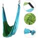 Cocoarm Anti-Heavy Aerial Yoga Hammock Fitness Swing with Straps Handles & Instructions | Sky Blue & Fruit Green - Buy Online on GoSupps.com