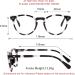 LifeArt Blue Light Blocking Glasses - Anti Eyestrain & UV Protection for Men & Women | Computer Gaming TV Eyewear (Black & White No Magnification - Buy Online on GoSupps.com