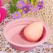 Makeup Brush Cleanser Mat Portable Washing Tools Silicone Makeup Brush Cleaner Pad And Bowl Srubber Easy To Clean The Makeup Brush Powder Puff Sponge (Pink) - Buy Online on GoSupps.com