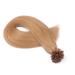 Keratin Bonding Hair Extensions - #19 Mittelgoldblond 60cm - 25 Strands - 100% Remy Real Hair - U-Tip by Novon Hair Extensions - Buy Online on GoSupps.com