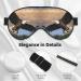 Flying Eagle Print Eye Mask - Adjustable Blackout Sleep Mask for Men & Women | Sleep Aid & Travel Accessory - Buy Online on GoSupps.com