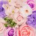 Buy Floral Scented Rose Soap Petals - Luxurious Body Soap Gift Set for Women in Pink & Purple Box | Perfect for Birthdays Valentine s Day Thanksgiving & Christmas - Buy Online on GoSupps.com