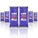 Boston Tech BE106-L Paraffin Wax 3 Kg. 6 Blocks of 500g Each. Ideal for Any Paraffin Bath. Therapeutic and Aesthetic use. (Lavender)