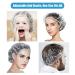 Large Shower Caps for Women - 100 Count Bathing Accessories for Home Hotel Spa & Hair Salon - Buy Online on GoSupps.com