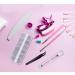 Flat Back AB Crystal Rhinestones Set with Tools - 1440 Pieces for Nail Art, Clothing, Face & Crafts - Buy Online on GoSupps.com