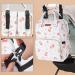 Multifunctional Diaper Bag Backpack with USB Port and Stroller Straps Beige - Buy Online on GoSupps.com