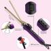 SAOSA 9mm Thin Curling Iron Wand Hair Curler - Small Barrel for Shiny Smooth Curls, Professional Ceramic Tourmaline, Ideal for Short & Long Hair - Buy Online on GoSupps.com