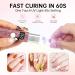 Buy Handheld UV Light for Gel Nails - Mini 3W Portable LED Lamp Cordless & Rechargeable for Fast Curing | Home DIY Manicure in Pink Diamond - Buy Online on GoSupps.com