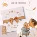 Meinbaby123 Baby Album - Gold-Plated 136 Pages | Perfect Gift for Birth | Milestone Remembrance in Pink | International Shipping Available - Buy Online on GoSupps.com