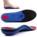 Walkomfy Heavy Duty Support Pain Relief Orthotics - 210+ lbs Plantar Fasciitis High Arch Support Insoles for Men Women  Flat Feet Orthotic Insert  Work Boot Shoe Insole  Absorb Shock with Every Step Men's 10-10.5 / Women...