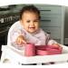 Tiny Twinkle Training Cup 2 Pack - Silicone Cups for Baby Led Weaning - Soft Open Cup for Independent Drinking (Pink Burgundy) - Buy Online on GoSupps.com