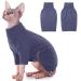 Iecoii dog sweater sweater for dogs dog sweaters for small medium-sized large dogs warm turtleneck dog sweater winter dog clothing for cats Chihuahua French bulldog Labrador X-Small blue