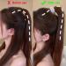 Rhinestone Rhinestone Hair Barrettes: High Ponytail Clips for Women - Perfect Hair Accessory Gift - Buy Online on GoSupps.com