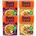 Savoury Chicken Microwave Rice 220g x2 & Spicy Mexican Microwave Rice 220g x2-Bundle Consisting of Ben's Original Microwave Rice x4 Pack