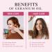 Aoruilia 10ml Geranium Essential Oil 100% Pure Natural Geranium Oils for Diffusers for Home Aromatherapy Skin Care Hair Care Sleep DIY Soap Candle Making Geranium 10 ml (Pack of 1) - Buy Online on GoSupps.com