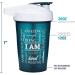 GOMOYO 20oz Shaker Bottle with Action-Rod Mixer | BPA-Free Protein Shaker with Motivational Quotes | Dishwasher Safe | Be You Do You - Rose - Buy Online on GoSupps.com