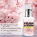 Collagen Jelly Cream - Japanese Cherry Blossom Glow Jelly Face Moisturizer Collagen Face Cream Vegan Skincare - Elasticity & Hydration Reduce Fine Lines & Dullness Skin Firming and Tightening - Buy Online on GoSupps.com