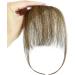 Luxiremi Clip in Bangs Human Hair Fringe Air Bangs with Temples Light Brown Wispy Bangs Hairpiece for Women Light Brown (Air Bangs) - Buy Online on GoSupps.com