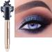 SAUBZEAN Eyeshadow Stick Makeup with Soft Smudger Natural Matte Cream Crayon Waterproof Hypoallergenic Long Lasting Eye Shadow Silver Gray Shimmer 10