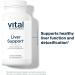 Vital Nutrients Liver Support Milk Thistle and Curcumin | Vegan Supplement | Herbal Combination to Support Healthy Liver Function* | Gluten Dairy and Soy Free | 120 Capsules 120 Count (Pack of 1) - Buy Online on GoSupps.com