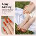 DouborQ Pumpkin Orange Nail Polish Long-lasting Glossy Nail Art Varnish (41) Pumpkin Orange-41 - Buy Online on GoSupps.com