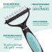 RUBOLD Dematting Tool for Dogs - Pet Safe Comb for Matted Hair - Undercoat Grooming Rake for Medium to Long Hair Pets - Buy Online on GoSupps.com