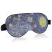 Van Gogh's Starry Sky Sleep Mask Eye Covers for Men Women Kids 100% Blackout Eye mask Best Night Blindfold Eyeshade Eyemask Sleeping Contoured for Travel Shift Work