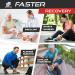 Sleeve Stars Ankle Brace for Plantar Fasciitis Relief - Support Strap for Women & Men - Heel Pain Relief - Foot & Heel Protectors Compression - Black - Buy Online on GoSupps.com