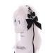 Buy C-05-1 Black Maid Lolita Headband with Bow | Gothic Hair Accessory for Stylish International Shipping - Buy Online on GoSupps.com