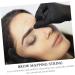 FOMIYES 3pcs String Ink Line Box Ink Line Ruler Vial Brow Mapping Tool Eyebrow Ruler Eyebrow Mapping Bottled Measurement Tool - Buy Online on GoSupps.com
