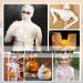 6 Rolls Halloween Mummy Bandage Wrap - Self-Adhesive Stretch Zombie Gauze for Costume Decor | Perfect for Cosplay - Buy Online on GoSupps.com