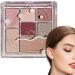 Eyeshadow Palette Neutral | 7 Colors Pigment Eye Shadow Pallete Professional Beauty Makeup Highly Pigmented Eye Shadow Pallete for Different Makeup Shakven No. 04 Temperament Purple Brown - Buy Online on GoSupps.com