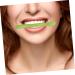 FRCOLOR Mouth Lift Exerciser Kit - 3pcs Orthotics Smile Shaping Tool & Lip Plumper for Personal Face Training - Green - Buy Online on GoSupps.com