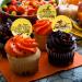 Crethinkaty 10 Pieces Happy Halloween Bat Cupcake Toppers Round Mirror Engraved Acrylic Cake Topper Cupcake Decorations for Halloween Party (Gold) Happy Halloween Bat(Gold) - Buy Online on GoSupps.com