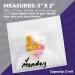 Extra-Thick Pill Pouch Bags - BPA Free Reusable 3x2 Zipper Storage Pouches Pack of 100 | Daily AM PM Travel Organizer - Buy Online on GoSupps.com
