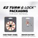 Energizer Hearing Aid Batteries Size 312 EZ Turn & Lock Pack of 8 - Buy Online on GoSupps.com
