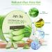 Janolia Aloe Vera Gel 300ml | Soothing Moisturizer for Face & Body | Natural Sunburn Relief & Self-Tanner | Pure Aloe Vera Extract - Buy Online on GoSupps.com