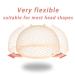 Smilco 10-Piece Mesh Wig Caps for Women - Natural Nude | Hair Net Fishnet Weaving Cap - Buy Online on GoSupps.com