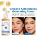 7% Glycolic Exfoliating Acid Toner Even Skin Tone Smooth Skin Unclogs Pores Gentle Effective Toner with Hydrating Properties for Daily Use 3.38 Fl Oz (Pack of 1) - Buy Online on GoSupps.com
