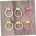 Ibasenice 6 Pcs Children's Arch Bracelets - Candy-Colored Loop Bracelets for Kids | Nausea Relief & Princess Accessories - Buy Online on GoSupps.com