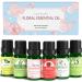 ASAKUKI Floral Essential Oils Premium Fragrance Oil for Candle Making Hair Care - Jasmine, Rose, Gardenia, Cherry Blossom, Neroli, Dark Tea Flower Candle Scents for Diffusers Home Women Gift 6*10ML
