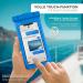 Oneflow Waterproof Mobile Phone Cover for Samsung Galaxy A55 5G | Aqua-Blue Touch & Camera Window + Bracelet Loop | International Shipping - Buy Online on GoSupps.com
