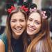 Mickey Mouse Ears Minnie Sequin Hair Clips - Set of 4 | Hair Accessories for Women, Girls, Kids | Pink Red | Mommy approved! - Buy Online on GoSupps.com