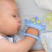 2Pack Silicone Baby Teething Toys for Infants 3+ Months - Never Drop Baby Mitten Teether for Teething Pain Relief - Blue+Pink - Buy Online on GoSupps.com
