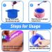 Cxppidy Silicone Wax Warmer Liner Set with Spatula - Non-Stick Insert for 14-16 oz Wax Machine - Home Hair Removal - Buy Online on GoSupps.com