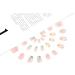 Sethexy French Short Square Fake Nails 24Pcs Glossy Press on Nail Tips - Flower Power Collection - Buy Online on GoSupps.com