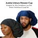 Jumbo Size Waterproof Shower Cap for Afro Hair | Adjustable & Reusable | Blue - Buy Online on GoSupps.com